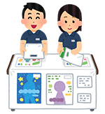 イベント会場ブース