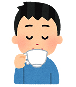 飲みながらの商談